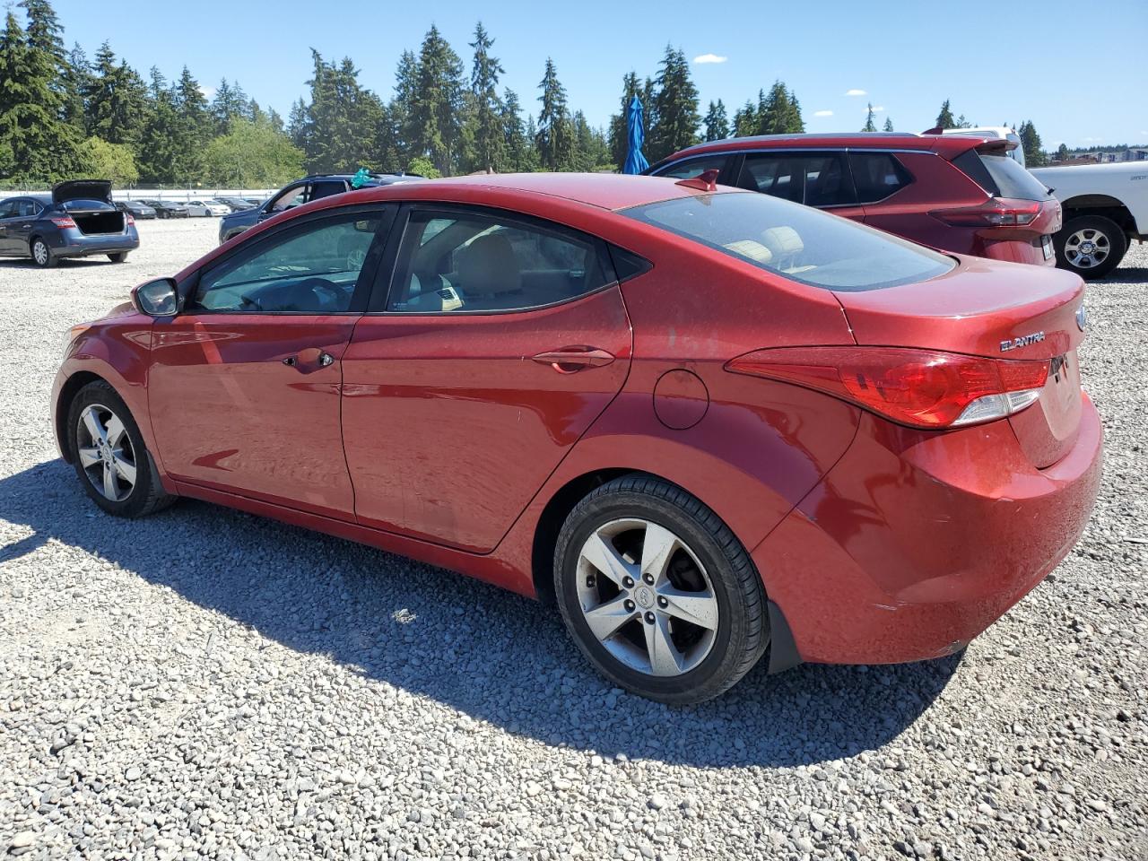 KMHDH4AE8DU799533 2013 Hyundai Elantra Gls