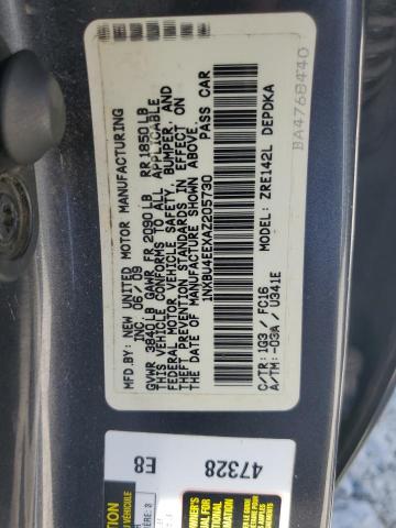 2010 Toyota Corolla Base VIN: 1NXBU4EEXAZ205730 Lot: 57750124