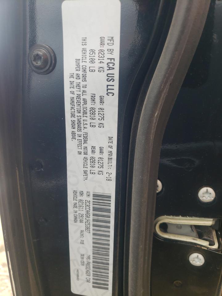 2C3CCAAG0JH253827 2018 Chrysler 300 Touring