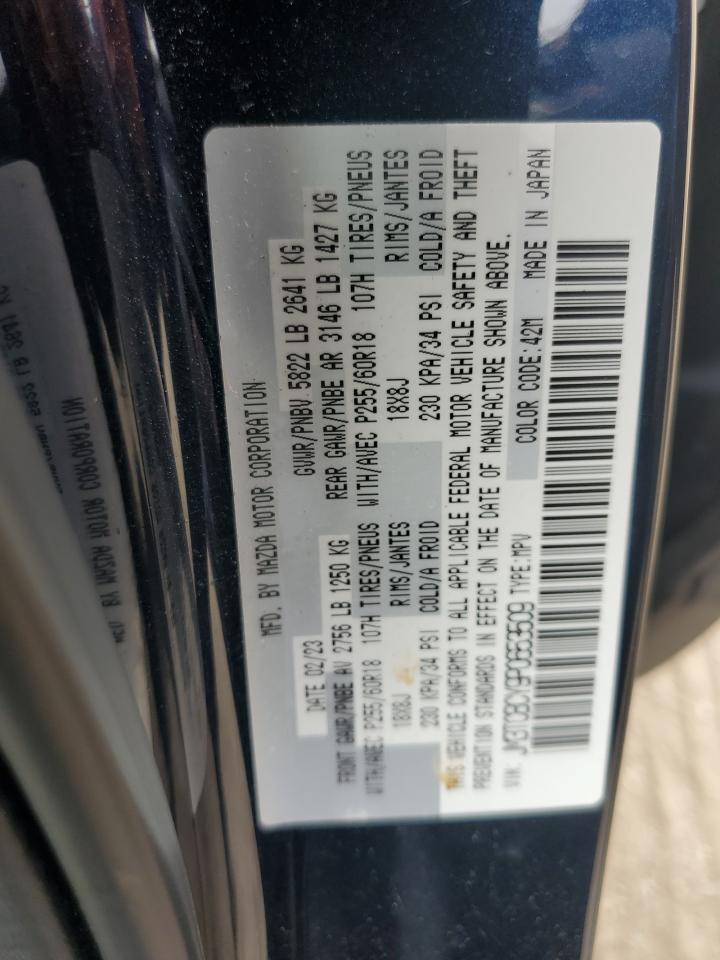 JM3TCBCY9P0653509 2023 Mazda Cx-9 Touring