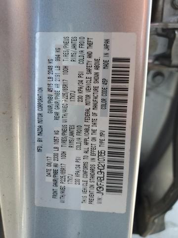 2017 Mazda Cx-5 Sport VIN: JM3KFABL9H0210765 Lot: 58336804