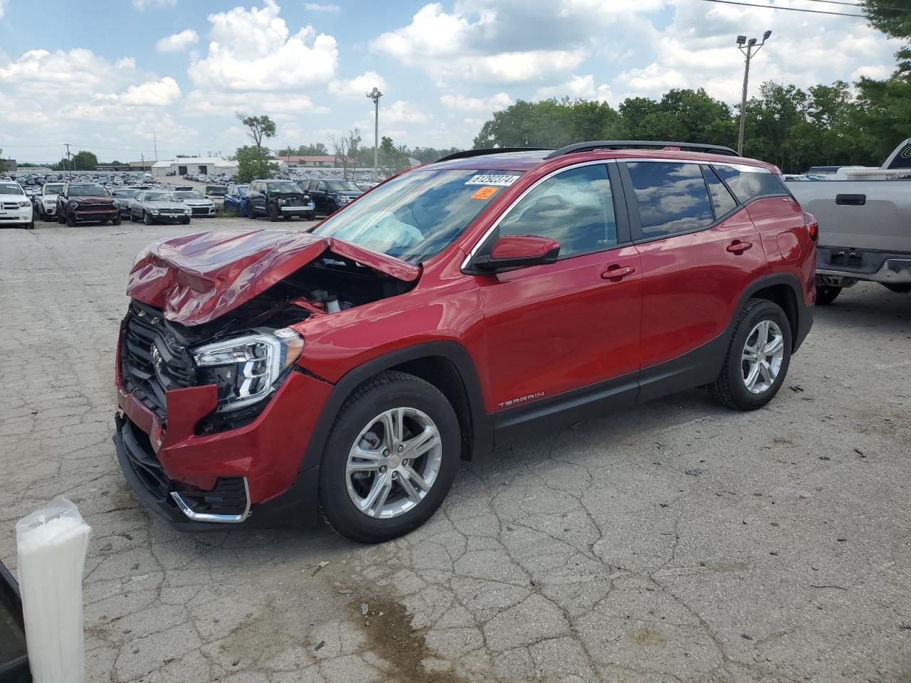 Lot #2833799051 2022 GMC TERRAIN SL