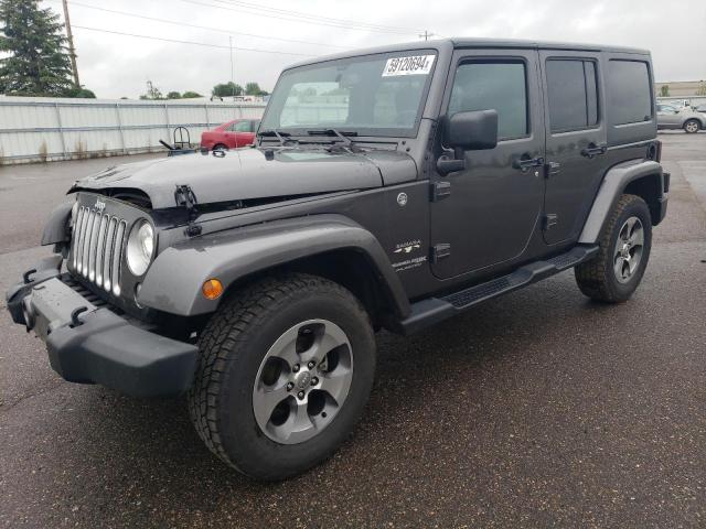 Vin: 1c4bjweg1jl800546, lot: 59120694, jeep wrangler sahara 20181