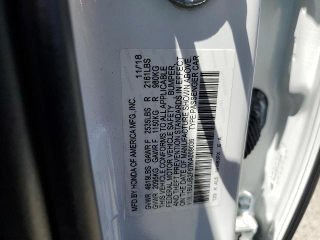 2019 Acura Tlx Technology VIN: 19UUB2F67KA009036 Lot: 57732524