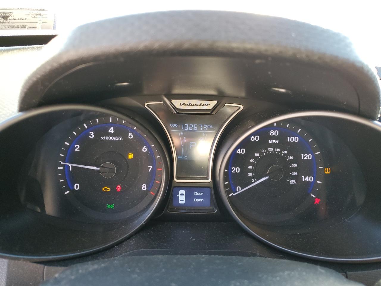 KMHTC6AE3DU161969 2013 Hyundai Veloster Turbo