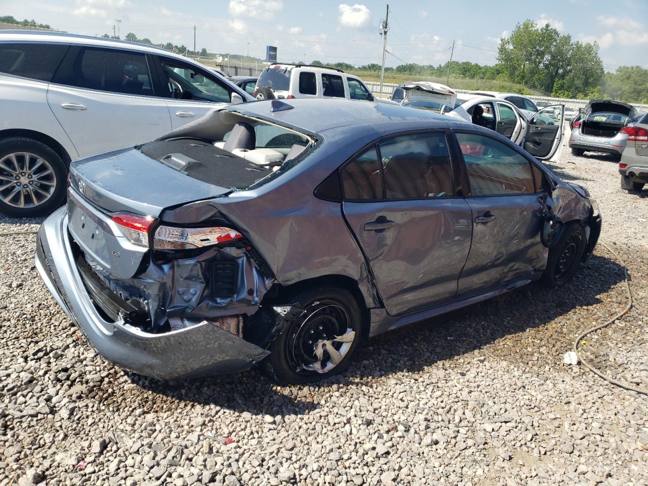 2022 Toyota Corolla Le vin: 5YFEPMAE3NP387076