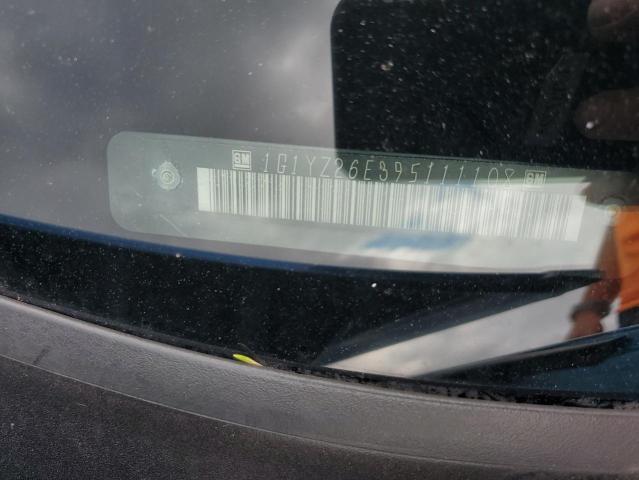 2009 Chevrolet Corvette Z06 VIN: 1G1YZ26E395111108 Lot: 56887764