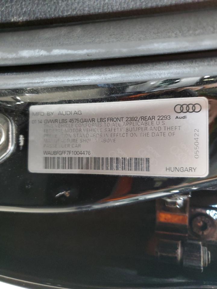 WAUBFGFF7F1004476 2015 Audi A3 Premium