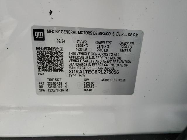 2024 GMC Terrain Sle VIN: 3GKALTEG8RL275056 Lot: 59554334