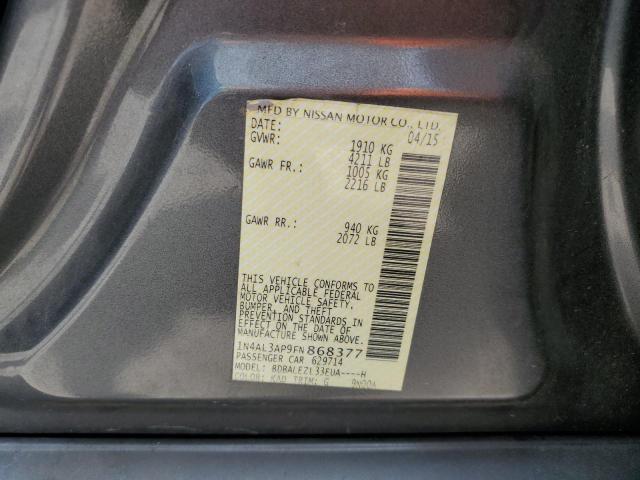 2015 NISSAN ALTIMA 2.5 - 1N4AL3AP9FN868377