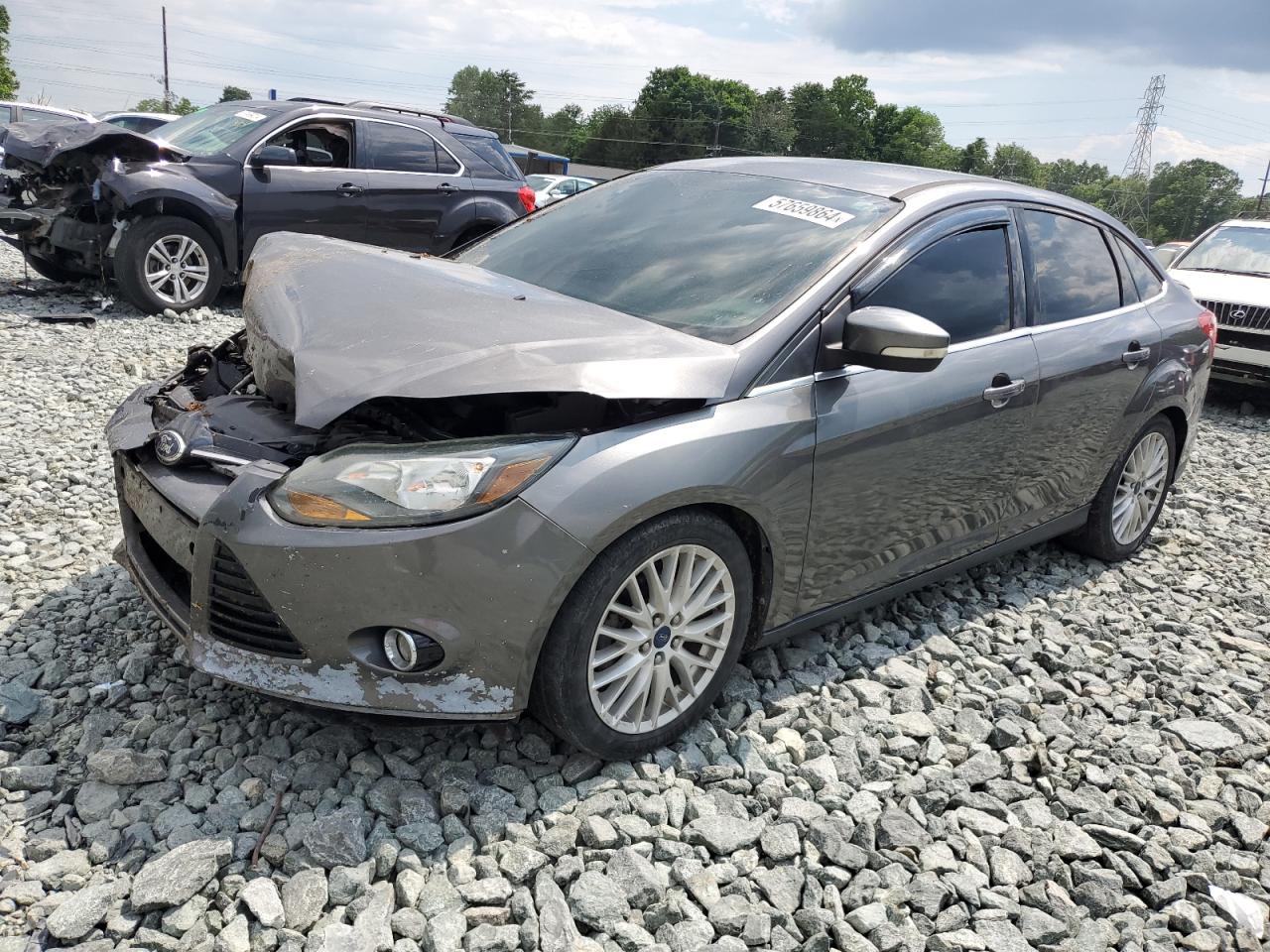 1FADP3J2XEL241266 2014 Ford Focus Titanium