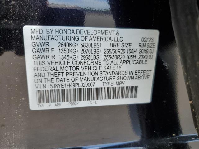 2023 Acura Mdx Technology VIN: 5J8YE1H49PL029007 Lot: 60267714