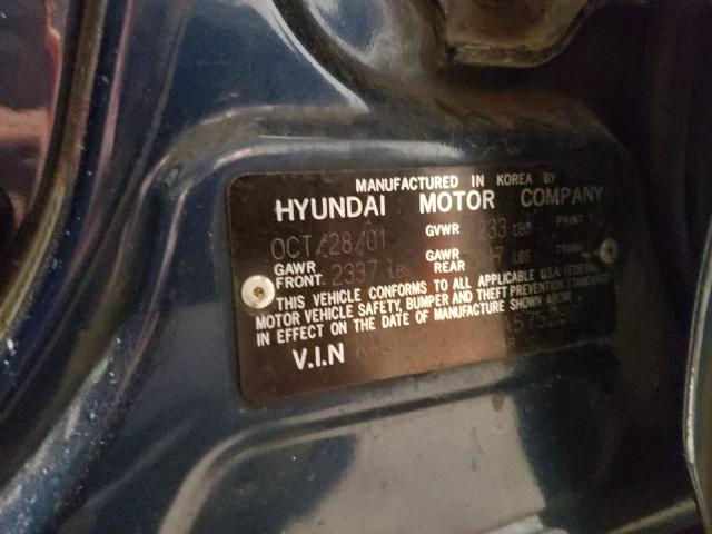 2002 Hyundai Sonata Gls VIN: KMHWF35HX2A575286 Lot: 58425094