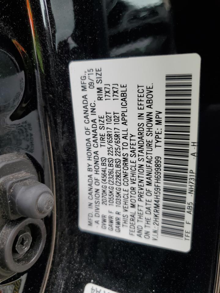 2HKRM4H59FH699899 2015 Honda Cr-V Ex