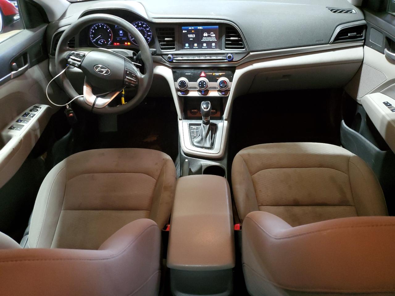 KMHD84LF1KU766120 2019 Hyundai Elantra Sel