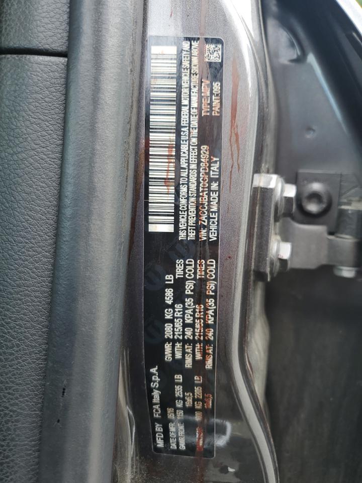 ZACCJBAT0GPD84929 2016 Jeep Renegade Sport