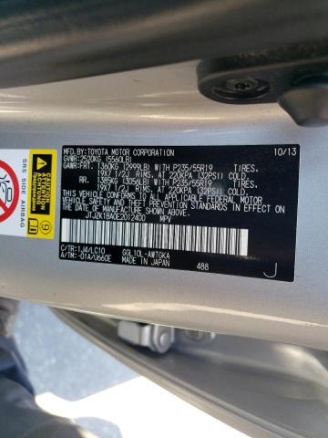 JTJZK1BA0E2012400 2014 Lexus Rx 350