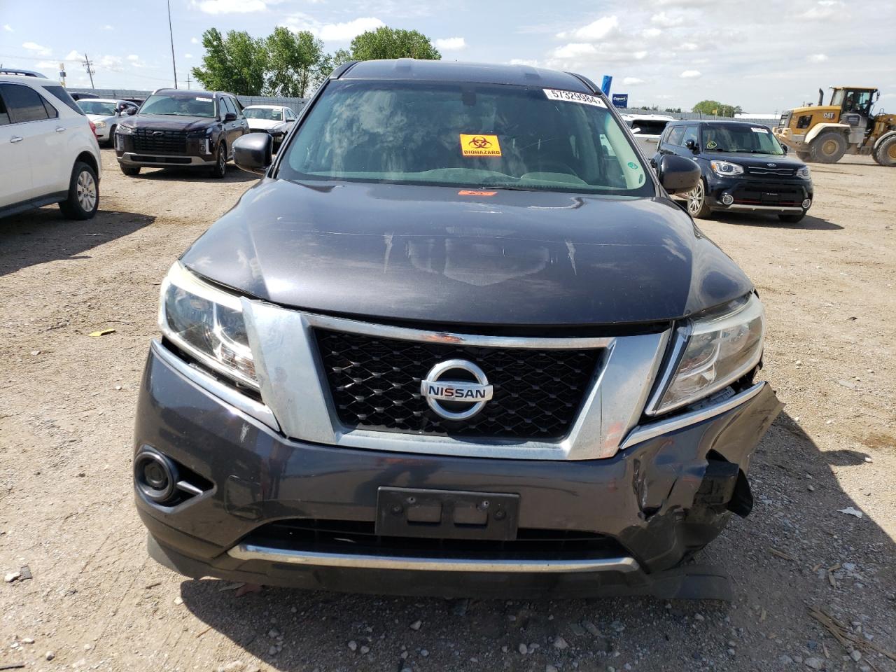 2013 Nissan Pathfinder S vin: 5N1AR2MMXDC674742