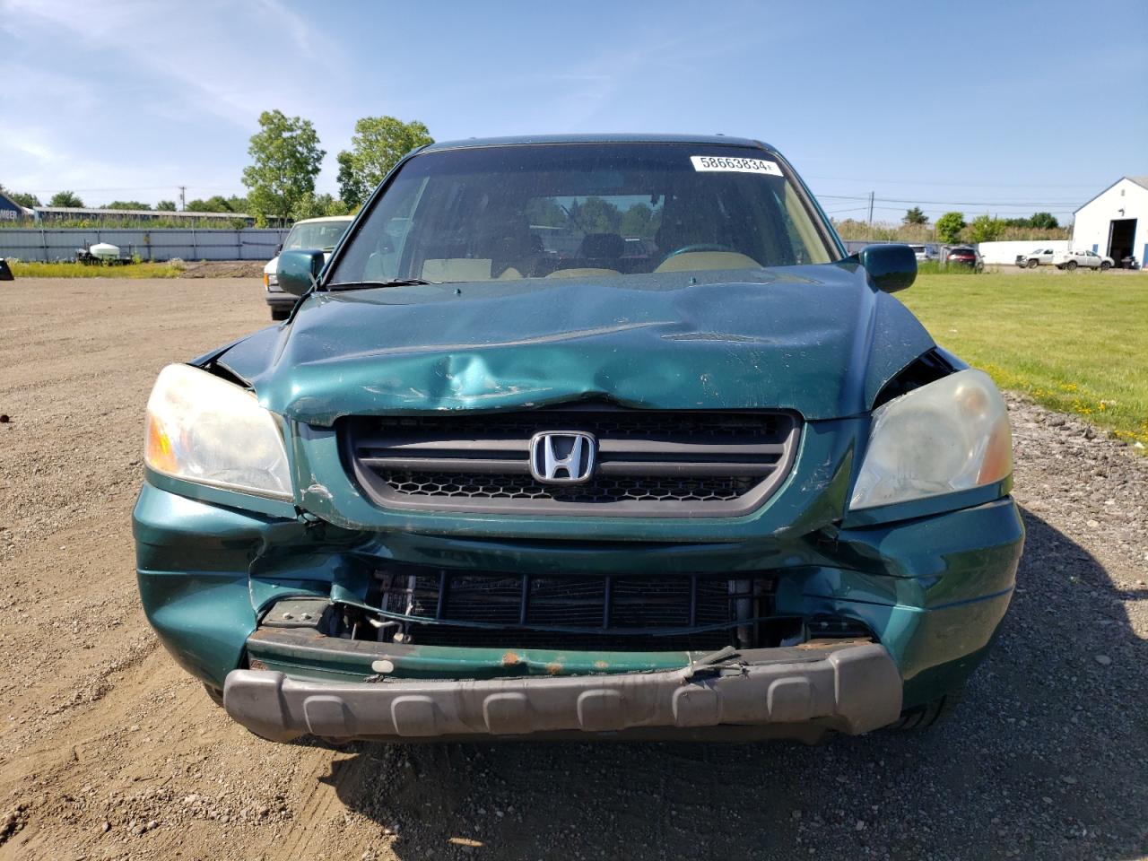 2HKYF184X3H505436 2003 Honda Pilot Ex