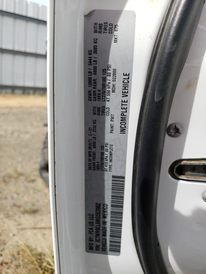 3C7WR9CL6MG553962 2021 Ram 3500