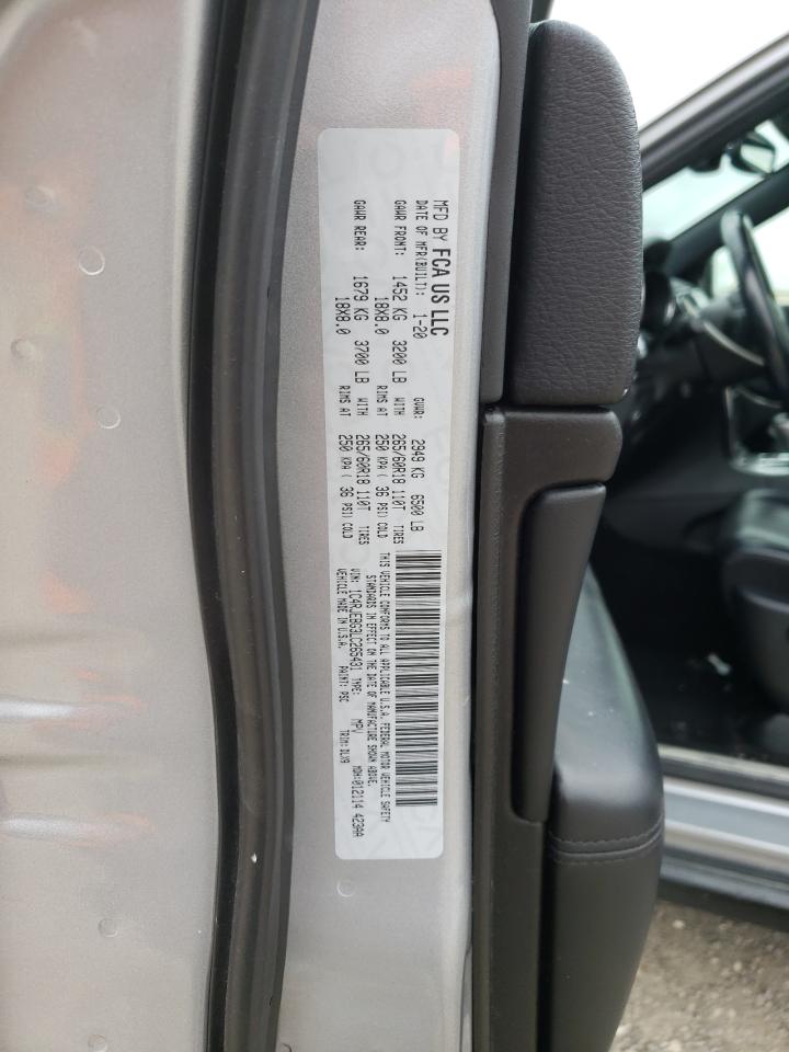 1C4RJEBG3LC265431 2020 Jeep Grand Cherokee Limited