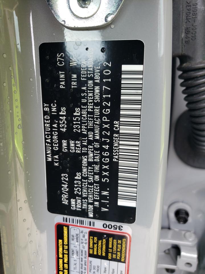 5XXG64J2XPG217102 2023 Kia K5 Gt Line