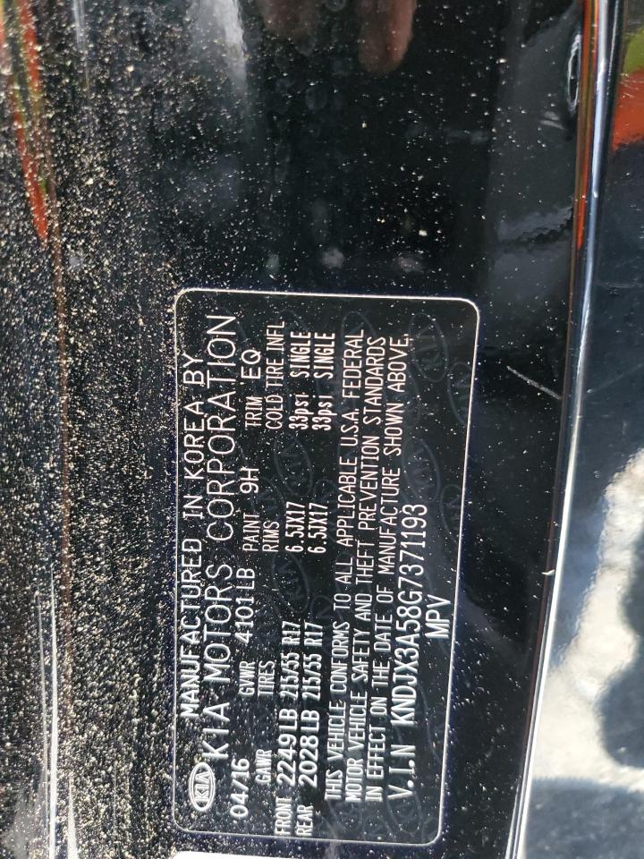 KNDJX3A58G7371193 2016 Kia Soul !