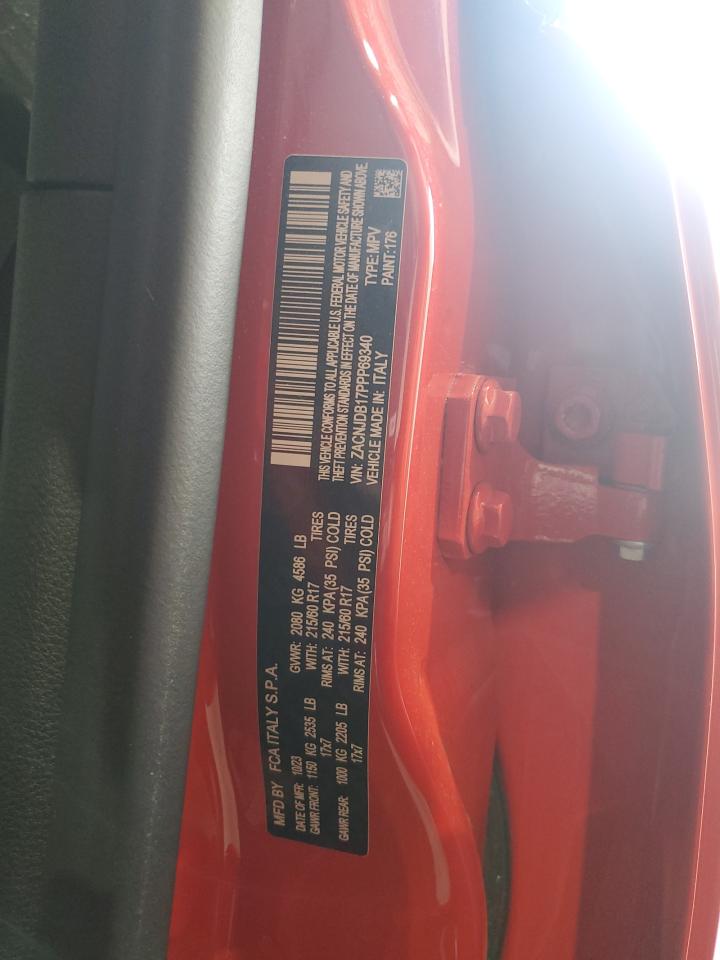 ZACNJDB17PPP69340 2023 Jeep Renegade Latitude