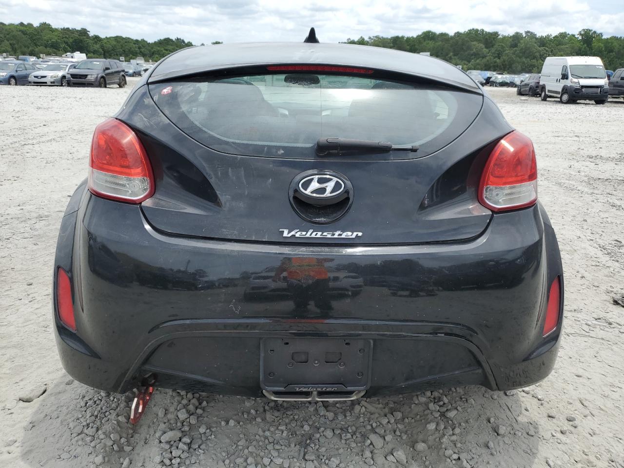 KMHTC6AD6DU095327 2013 Hyundai Veloster Base W/Black