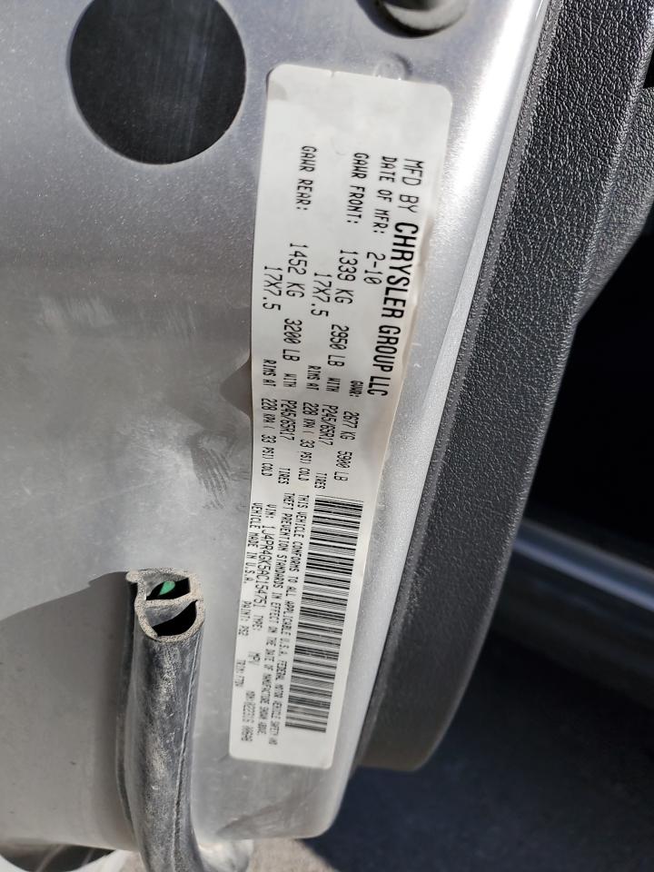 1J4PR4GK5AC154751 2010 Jeep Grand Cherokee Laredo