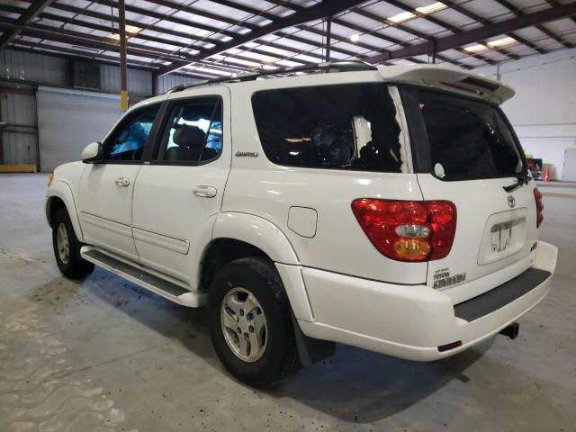 2002 Toyota Sequoia Limited VIN: 5TDZT38A62S080630 Lot: 56928814