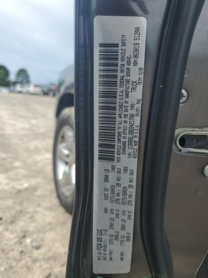 1C6RR6LG8GS421706 2016 Ram 1500 Slt