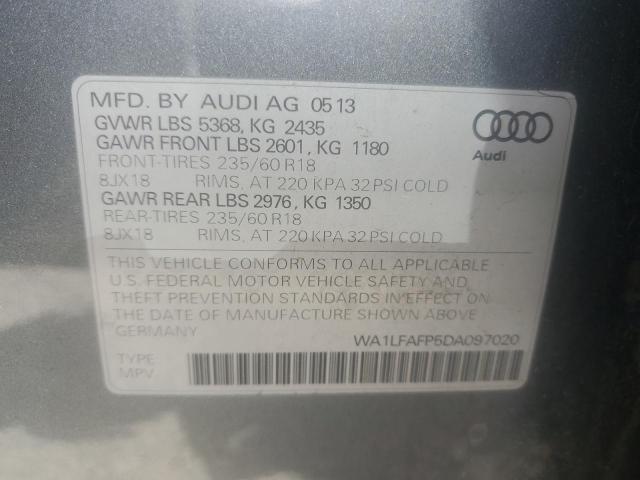 VIN WA1LFAFP5DA097020 2013 Audi Q5, Premium Plus no.13