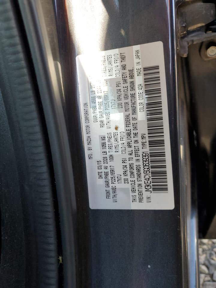 JM3KE4CY6G0639391 2016 Mazda Cx-5 Touring