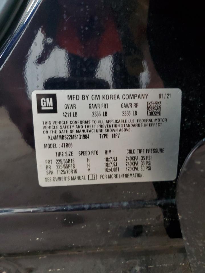 KL4MMBS22MB131984 2021 Buick Encore Gx Preferred