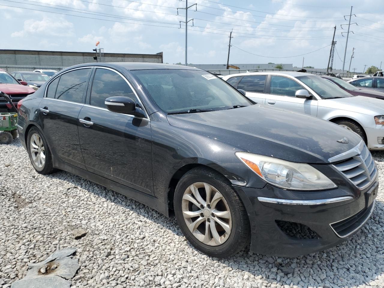 2013 Hyundai Genesis 3.8L vin: KMHGC4DD2DU244463