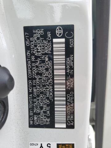 2017 Toyota Prius VIN: JTDKARFU3H3045285 Lot: 57627794