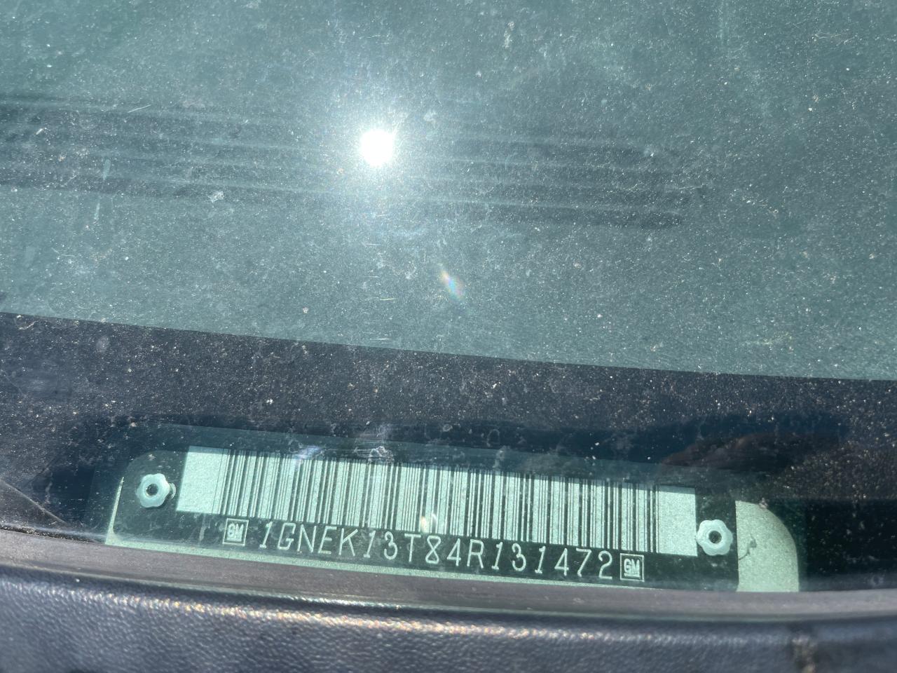 1GNEK13T84R131472 2004 Chevrolet Tahoe K1500