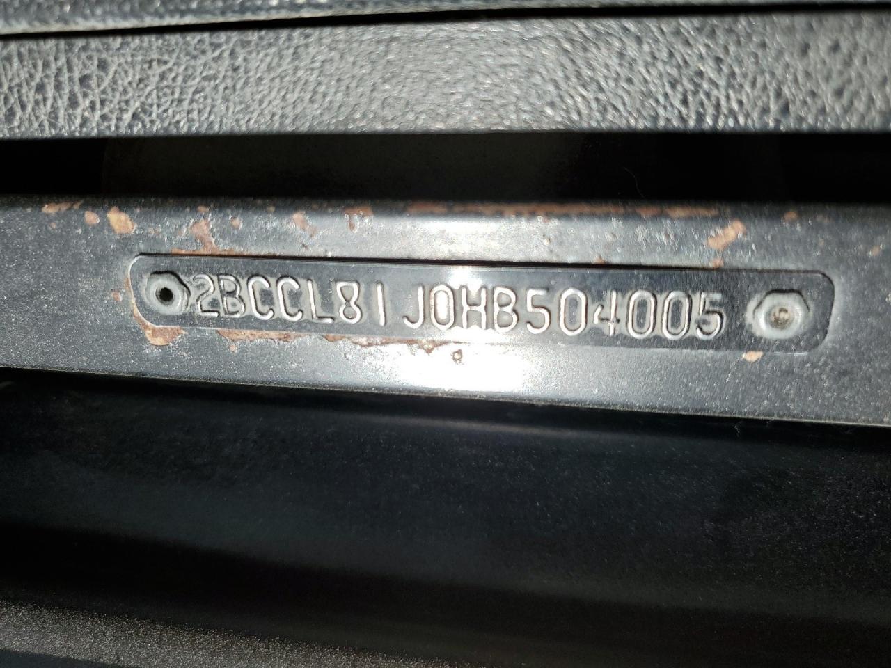 2BCCL81J0HB504005 1987 Jeep Wrangler