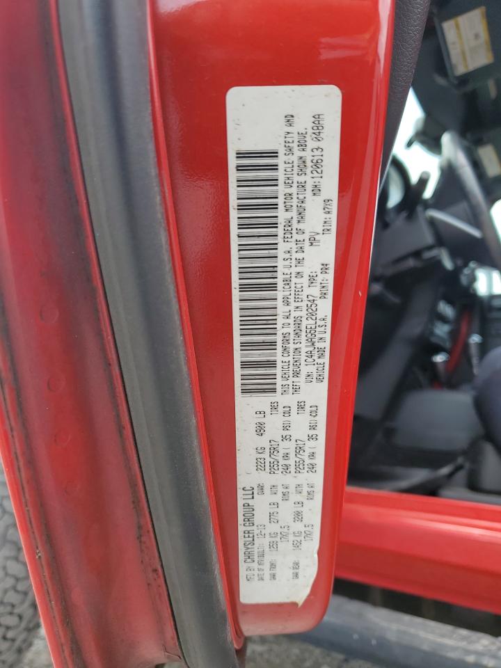 1C4AJWAG5EL202547 2014 Jeep Wrangler Sport