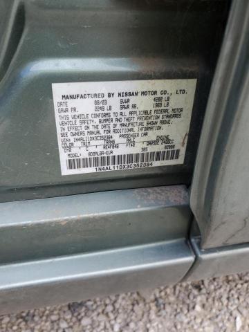 2003 Nissan Altima Base VIN: 1N4AL11DX3C352384 Lot: 59081644