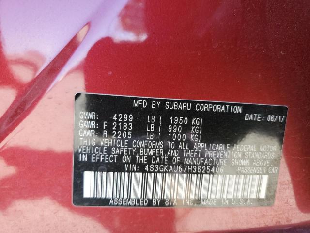 2017 SUBARU IMPREZA LI - 4S3GKAU67H3625406