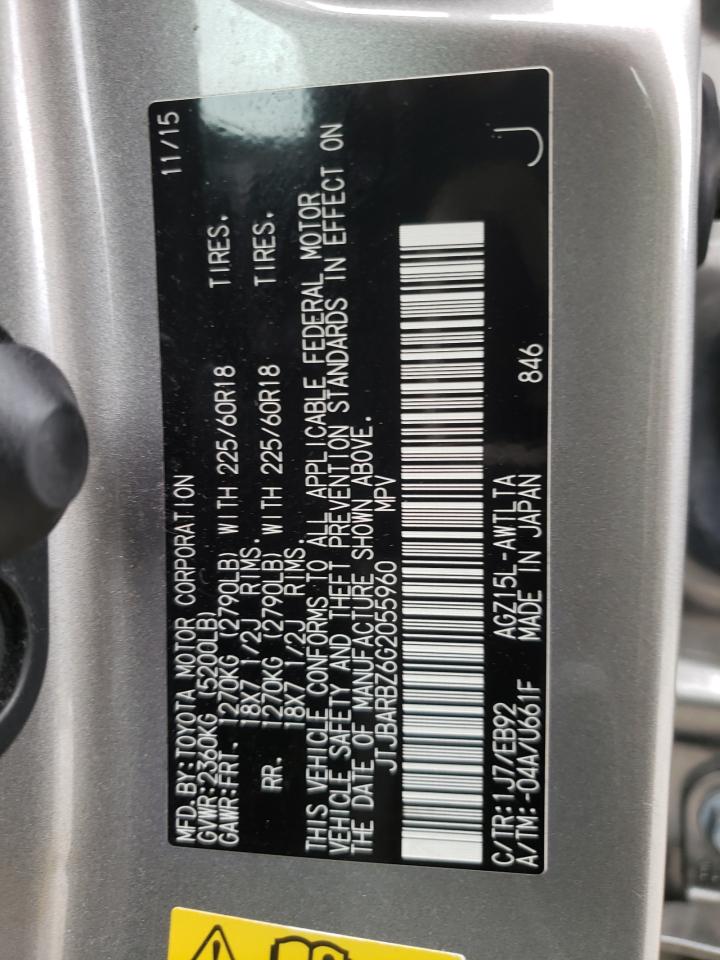 JTJBARBZ6G2055960 2016 Lexus Nx 200T Base