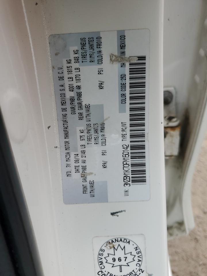 3MZBM1K70FM150142 2015 Mazda 3 Sport