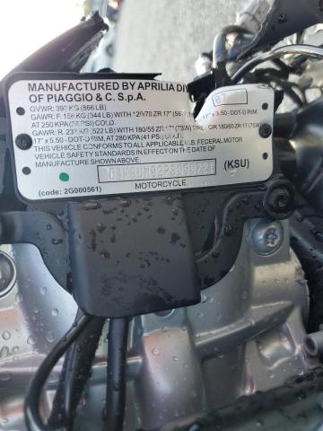 2023 APRILIA TUONO 660 ZD4KSUM02PS000721
