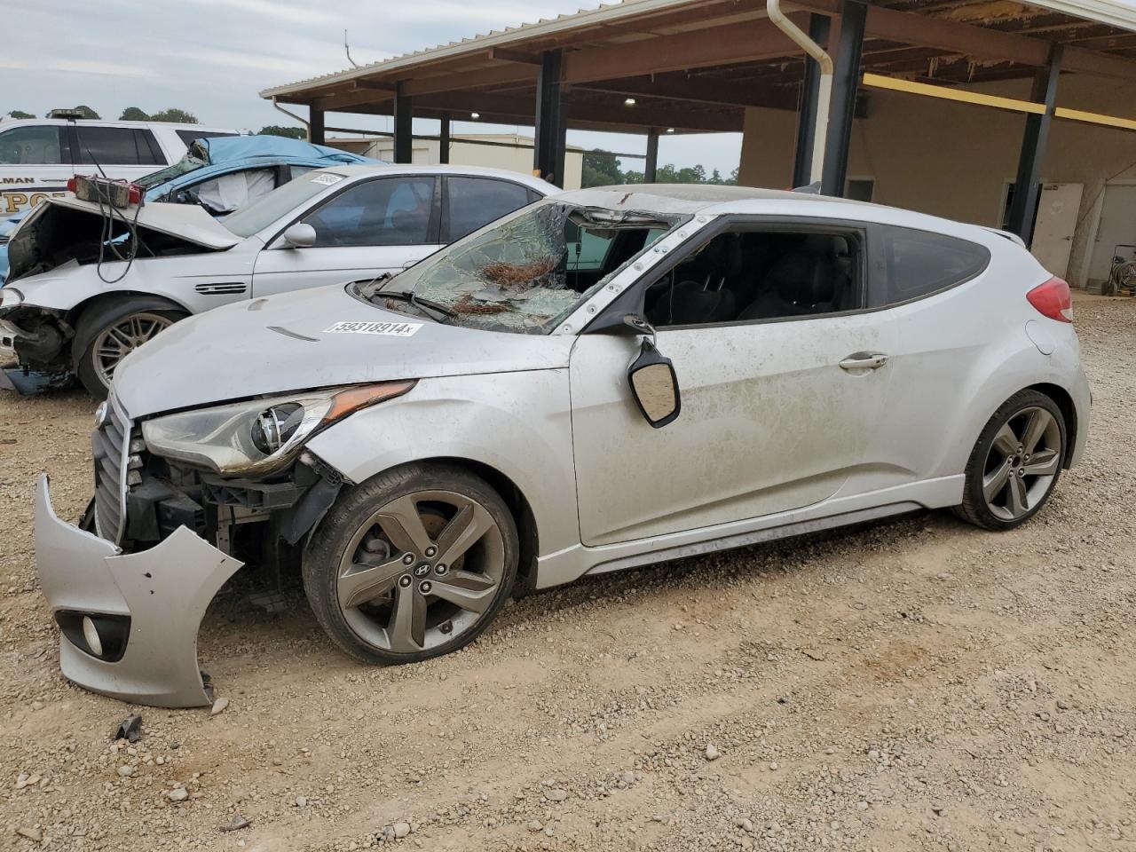 2013 Hyundai Veloster Turbo vin: KMHTC6AE8DU111035