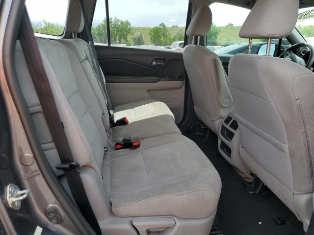 2016 Honda Pilot Lx VIN: 5FNYF6H1XGB041314 Lot: 57235994