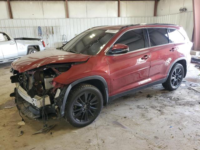 VIN 5TDJZRFH9KS573443 2019 Toyota Highlander, SE no.1