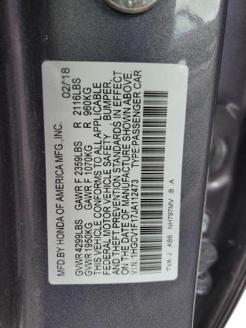 2018 HONDA ACCORD LX - 1HGCV1F17JA112473