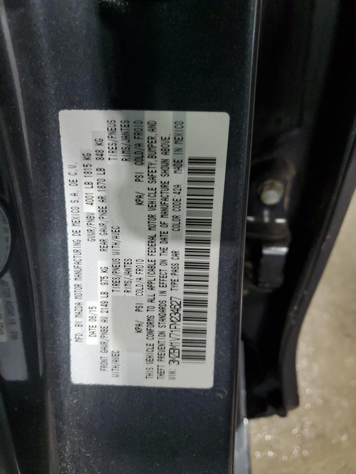 3MZBM1V71FM234627 2015 Mazda 3 Touring